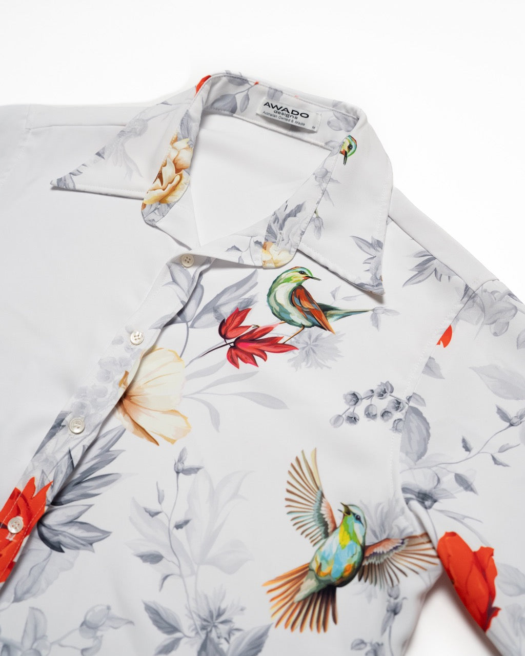 Hummingbird Short Sleeve Resort Shirt