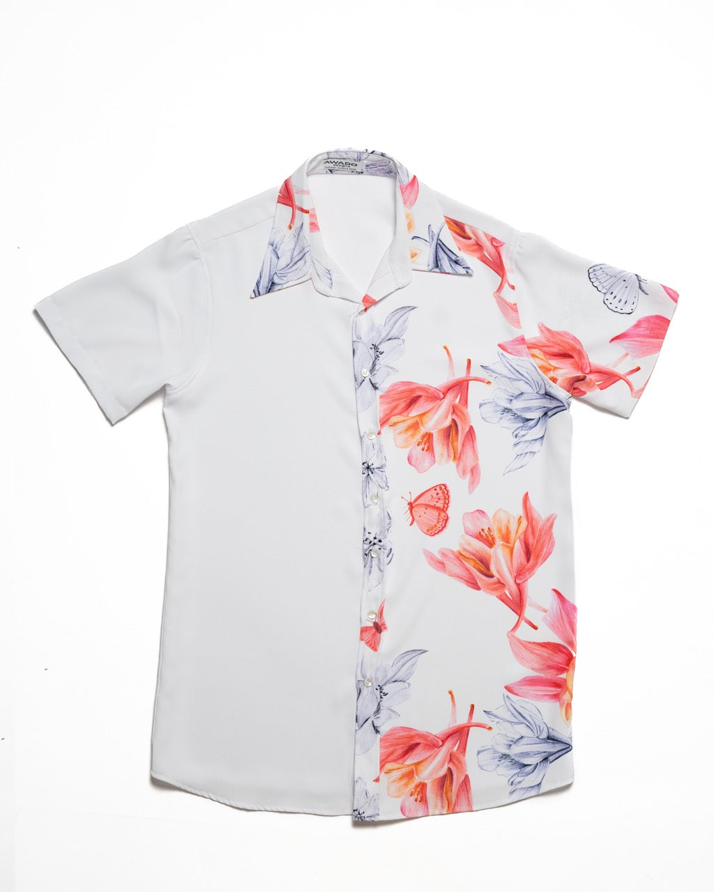 Butterfly Short Sleeve Resort Shirt