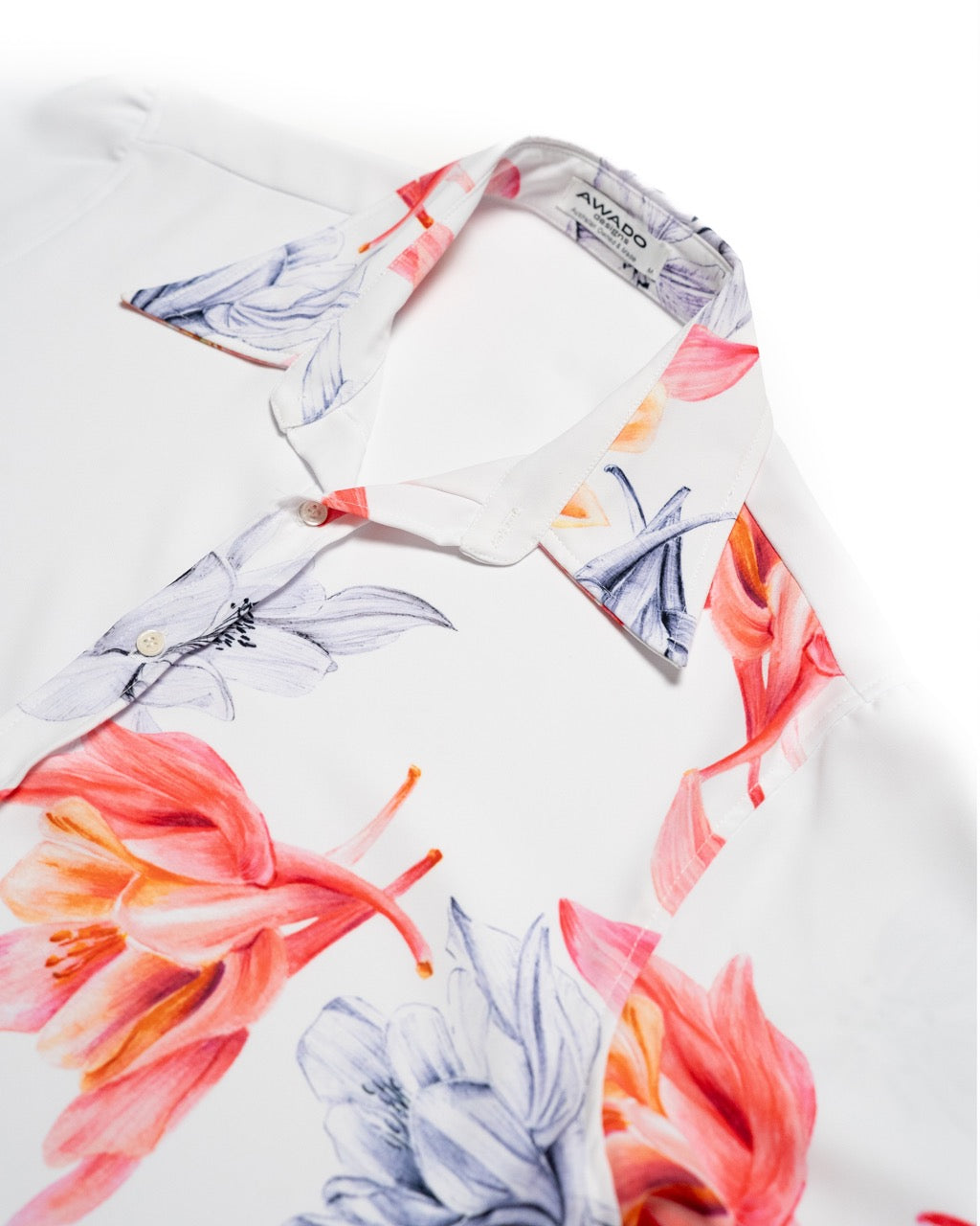 Butterfly Short Sleeve Resort Shirt